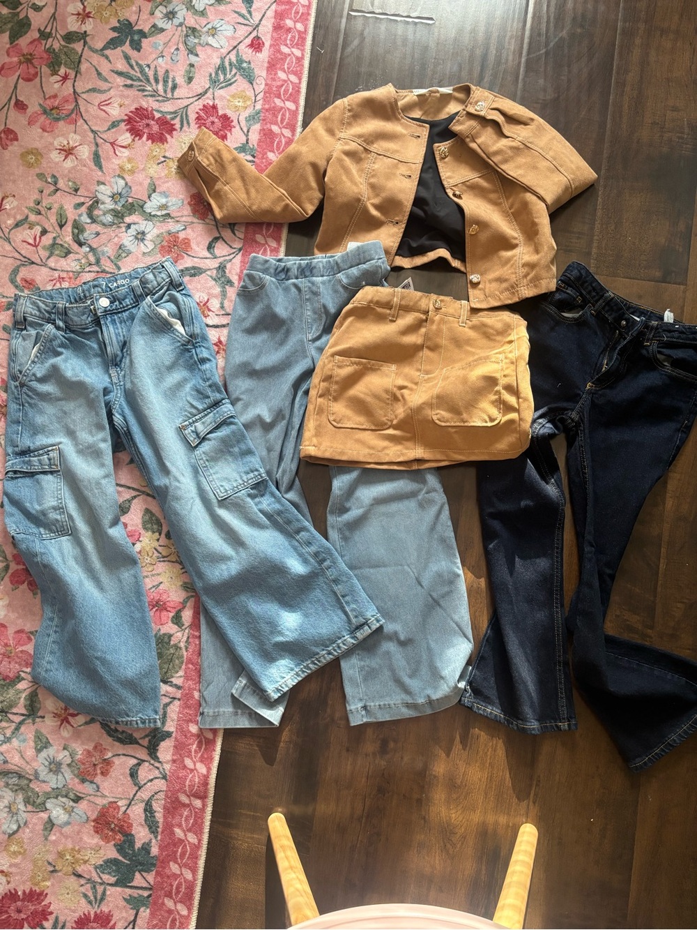 H&M Kids Lot Size 7 Jacket, Skirt, Jeans